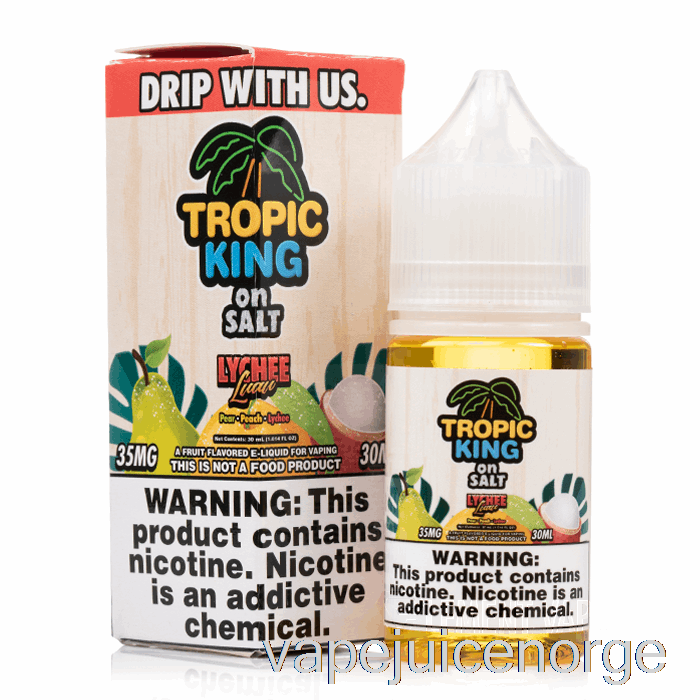 Vape Penn Lychee Luau - Tropic King On Salt - 30ml 35mg